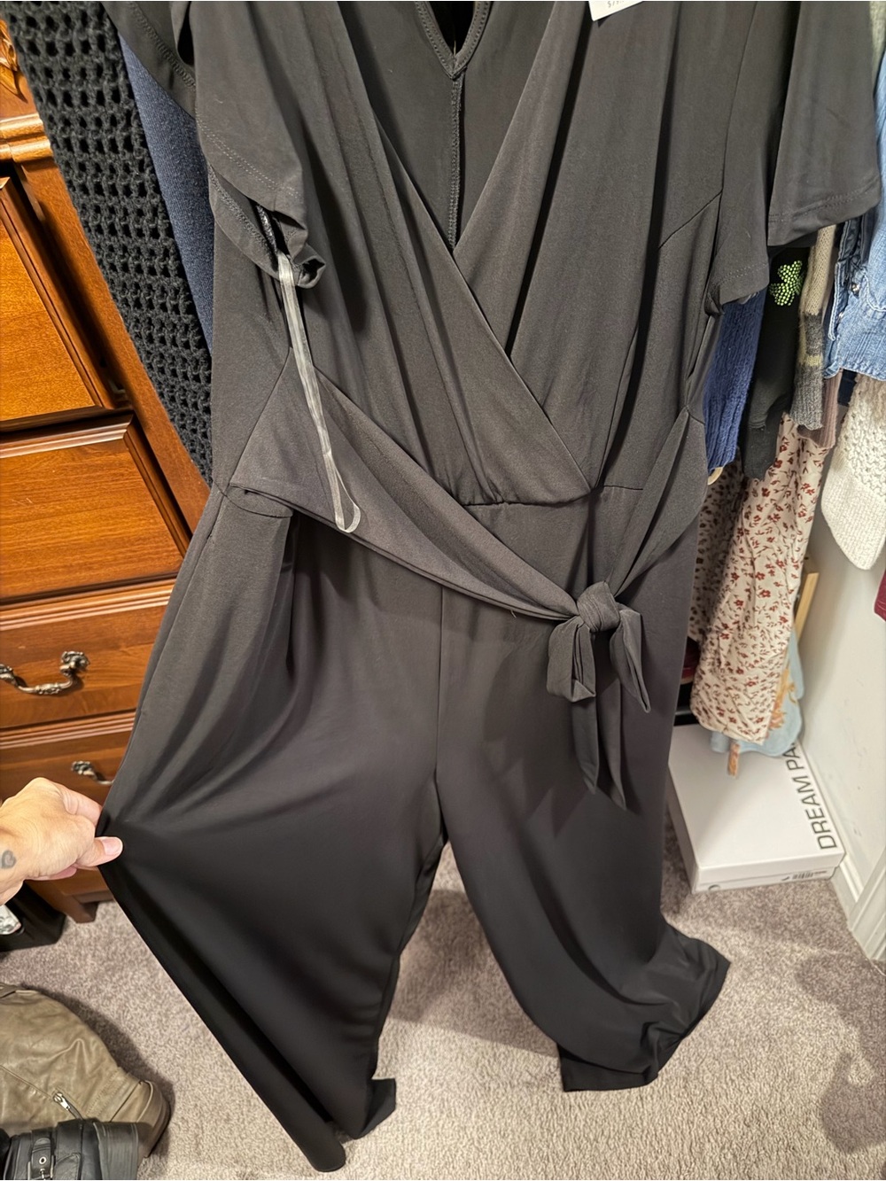 Lane Bryant Black Jumpsuit 14/16